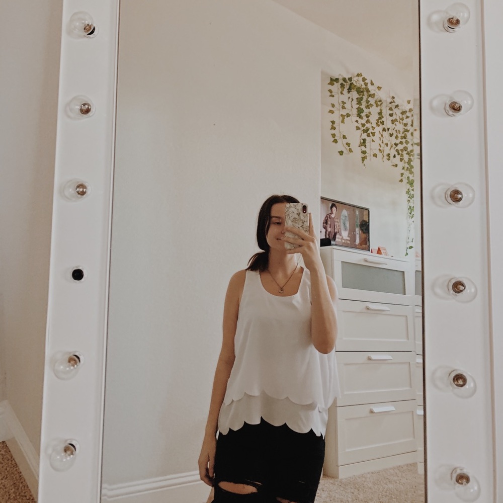 Charlotte Russe Sleeveless Blouse
